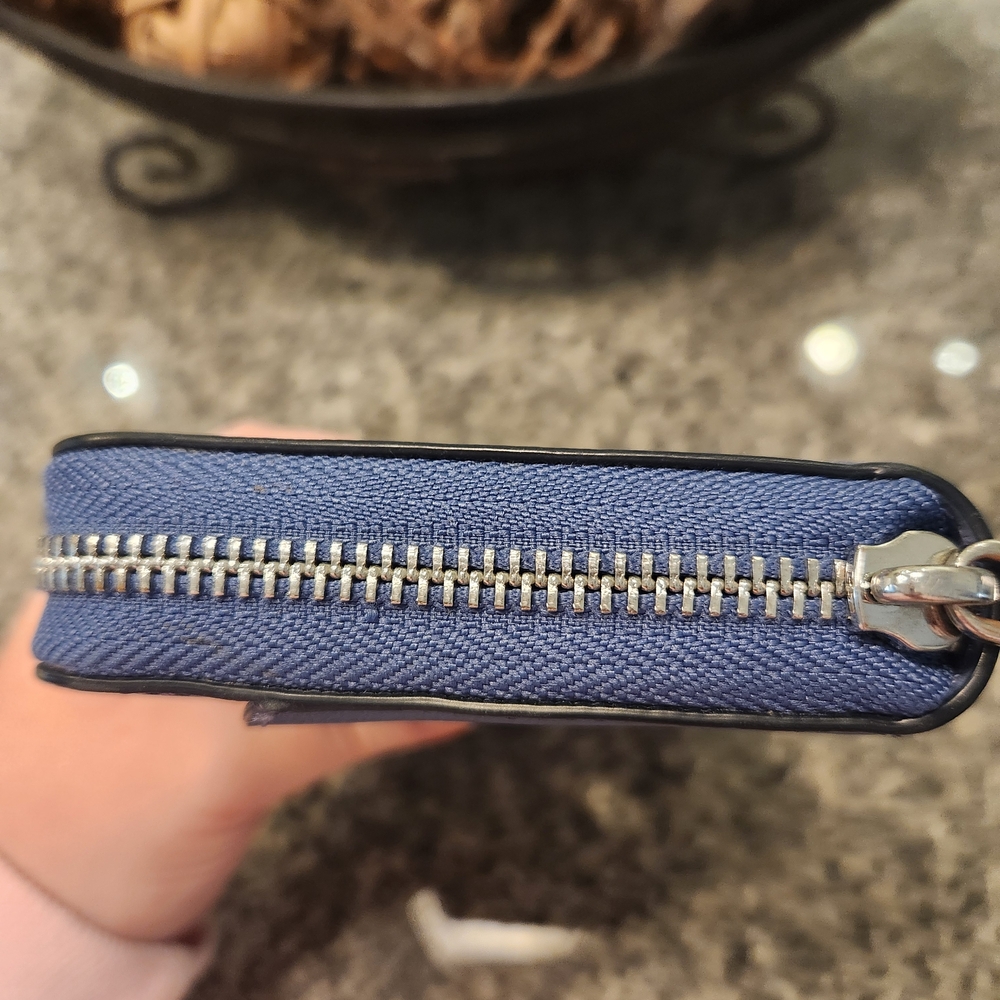 Kate Spade Adel Large Continental Wallet Color Blueberry Cobbler - Picture 6 of 14